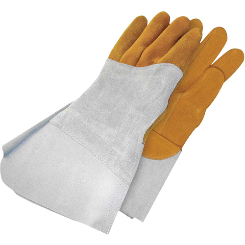 Gander Brand Reverse Grain TIG Welder Gloves, Grain Deerskin, Size 9 Pathway Supply LP