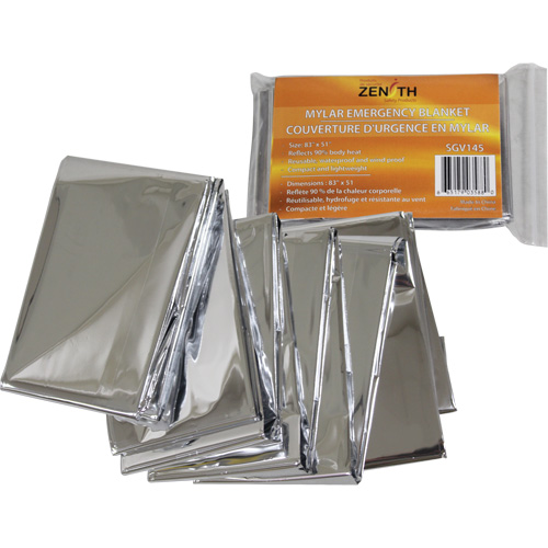 Emergency Blanket, Aluminized Polyester Pathway Supply LP