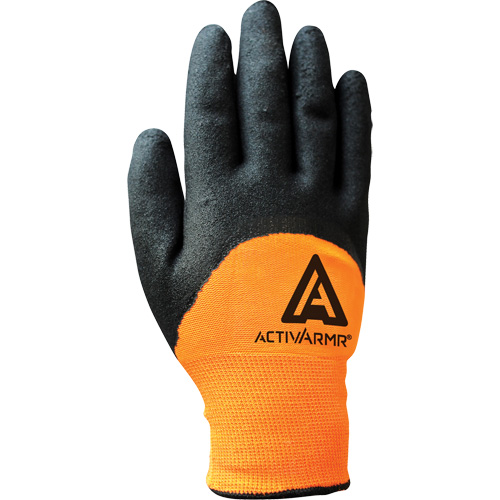 ActivArmr&reg; 97-011 Coated Gloves, Small, Nitrile Coating, 10 Gauge, Polyester Shell Pathway Supply LP