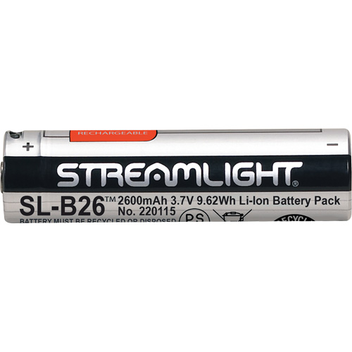 Bloc-piles rechargeable par port USB SL-B26, 18650, 3,7 V Pathway Supply LP