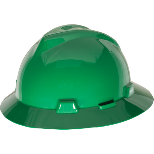 Casque de s&eacute;curit&eacute; &agrave; fente et bordure compl&egrave;te V-Gard, R&eacute;pond aux normes CSA type 1, Suspension Glissement rapide, Non ventil&eacute; Pathway Supply LP