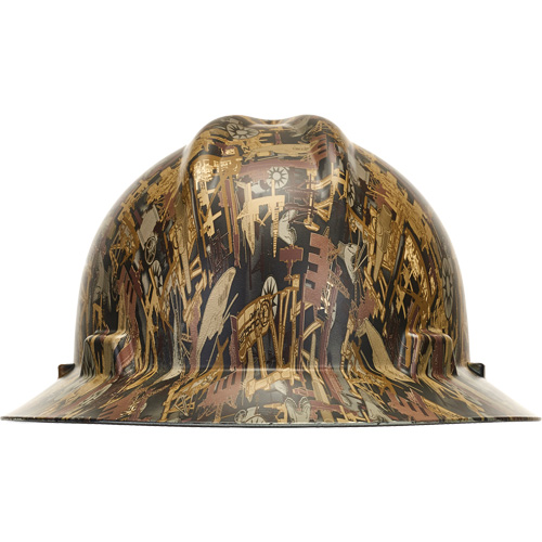 V-Gard&reg; Hydro Dip Full Brim Hard Hat, Meets CSA Type 1, Ratchet Suspension, Non-Vented Pathway Supply LP