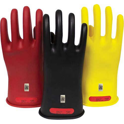 Gants en caoutchouc pour travaux &eacute;lectriques Arcguard, Taille 8, 10" lo Pathway Supply LP