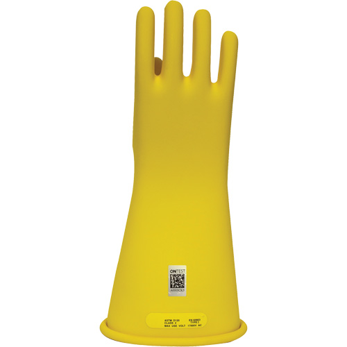 Gants en caoutchouc pour travaux &eacute;lectriques Arcguard, Taille 8, 10" lo Pathway Supply LP