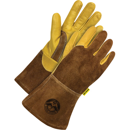 Welder's Gloves, Grain Cowhide, Size 2X-Large Pathway Supply LP