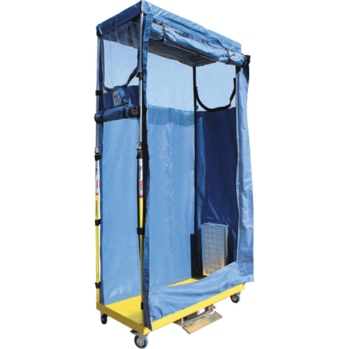 Enceinte de confinement pour le d&eacute;samiantage Pathway Supply LP