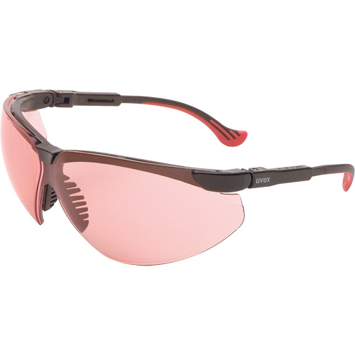 Uvex HydroShield&reg; Genesis&reg; XC Safety Glasses, SCT-Vermillion Lens, Anti-Fog/Anti-Scratch, ANSI Z87+/Meets/Exceeds CSA Z94.3 Pathway Supply LP