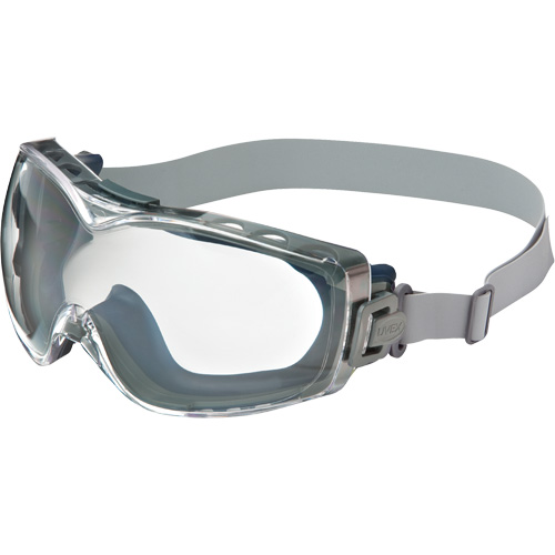 Lunettes de s&eacute;curit&eacute; &agrave; coques Uvex HydroShield Stealth OTG, Lentille Transparent, Antibu&eacute;e/Anti-&eacute;gratignures, Ventilation Indirecte Pathway Supply LP