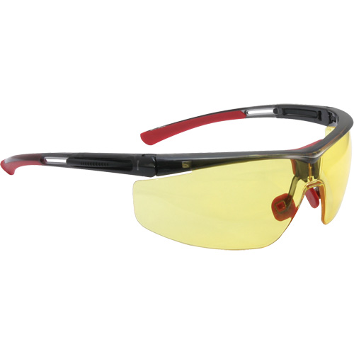 Uvex HydroShield&reg; North Adaptec Safety Glasses, Amber Lens, Anti-Fog/Anti-Scratch, ANSI Z87+/Meets/Exceeds CSA Z94.3 Pathway Supply LP