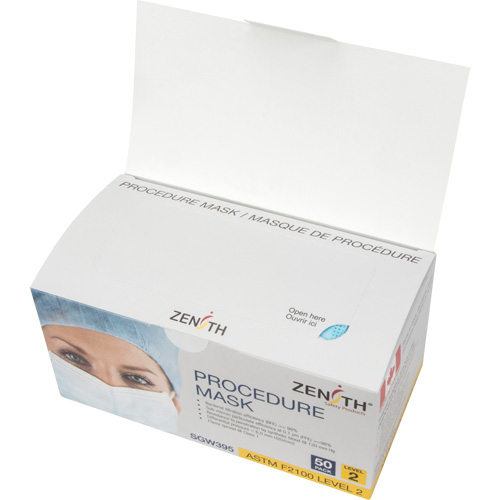 Disposable Procedure Face Masks, ASTM F2100 Level 2, Class 1 Pathway Supply LP