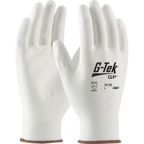 Gants enduits G-Tek GP, Petit, R&ecirc;vetement Polyur&eacute;thane, Calibre 13, Enveloppe en Nylon Pathway Supply LP