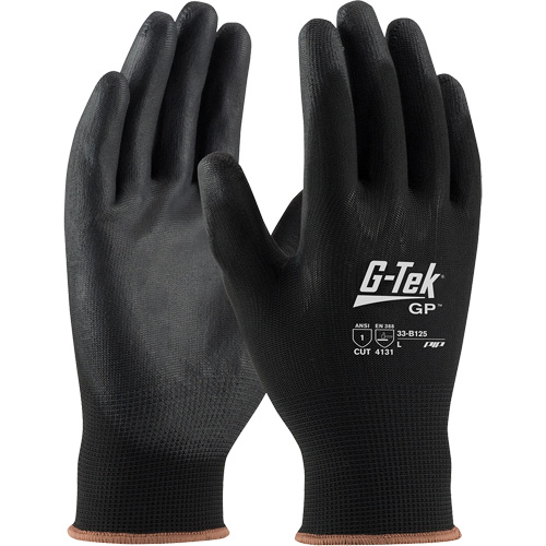 G-Tek&reg; GP Coated Gloves, Small, Polyurethane Coating, 13 Gauge, Nylon Shell Pathway Supply LP