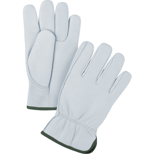 Gants de conducteur de premi&egrave;re qualit&eacute;, Petit, Paume en Cuir fleur de ch&egrave;vre Pathway Supply LP