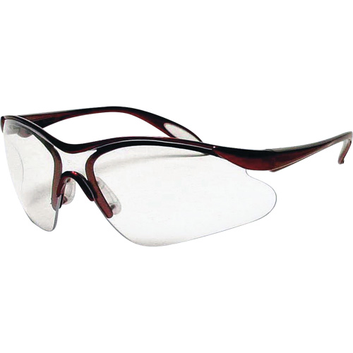 Lunettes de s&eacute;curit&eacute; Miranda, Lentille Transparent, Anti-&eacute;gratignures, R&eacute;pond ou surpasse la norme CSA Z94.3 Pathway Supply LP