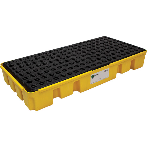 Low Profile Spill Pallet, 25.5 US gal. Spill Capacity, 49" x 24" x 6.5" Pathway Supply LP
