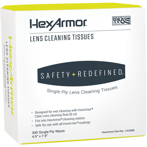Serviettes nettoyantes pour lentilles, 4,9" x 7,9", 300 /pqt. Pathway Supply LP