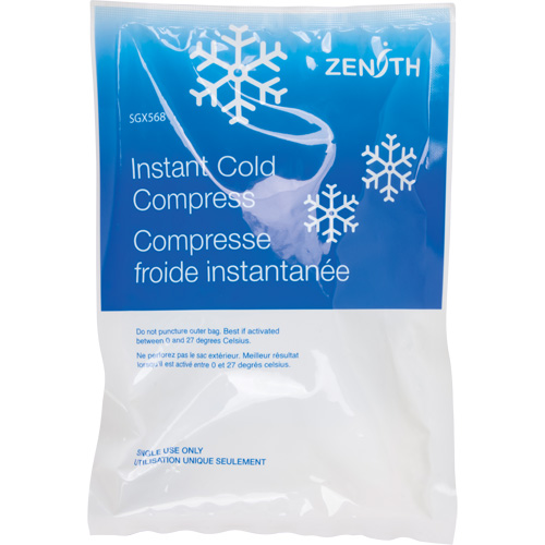 Instant Compress, Cold, Single Use, 6" x 9" Pathway Supply LP