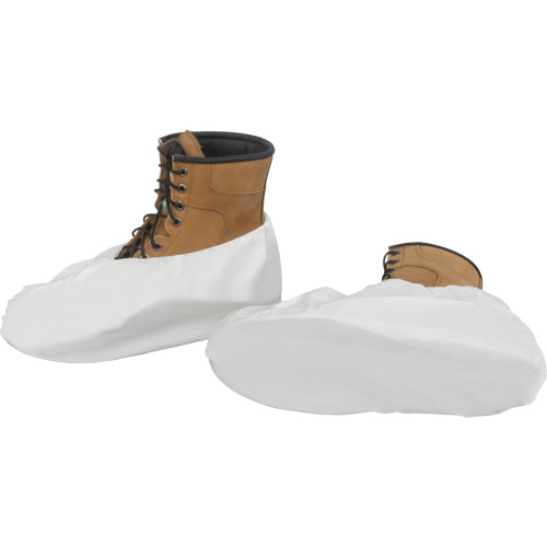 Shoe Covers, One Size, Microporous, White Pathway Supply LP
