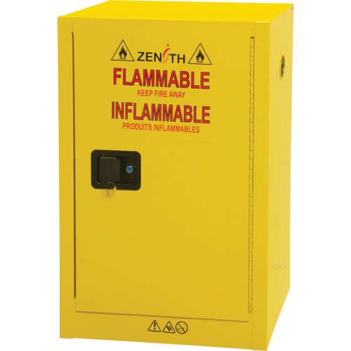 Flammable Aerosol Storage Cabinet, 12 gal., 1 Door, 23" W x 35" H x 18" D Pathway Supply LP