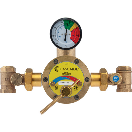 Mitigeur pour assemblage au groupe expos&eacute; d'une douche d'urgence simple ou combin&eacute;e, 56 gal./min Pathway Supply LP