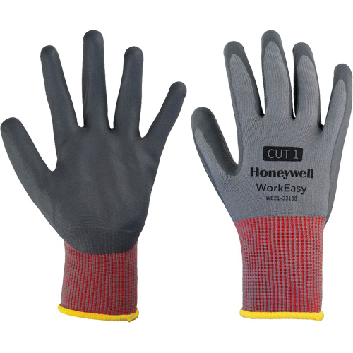 Gants de protection contre les coupures WorkEasy, Taille 6/T-petit, Calibre 13, Rev&ecirc;tement Mousse de nitrile, Enveloppe en Polyester, EN 388 niveau 1 Pathway Supply LP