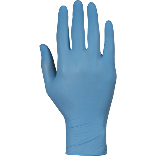 Gants jetables KeepKleen, Petit, Nitrile, 2,8 mil, Sans poudre, Bleu Pathway Supply LP