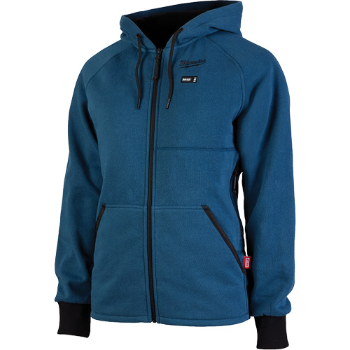 Chandail &agrave; capuchon chauffant M12 complet, Femmes, Petit, Bleu, Polyester Pathway Supply LP