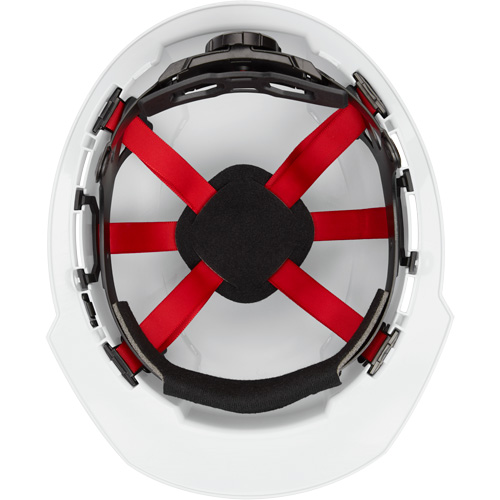 Casque de s&eacute;curit&eacute; &agrave; bordure avant, R&eacute;pond aux normes CSA type 1, Suspension Rochet, Ventil&eacute; Pathway Supply LP