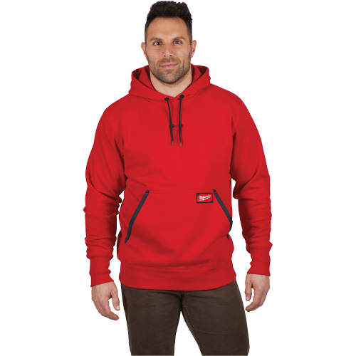 Chandail &agrave; capuchon lourd, Hommes, Petit, Rouge Pathway Supply LP
