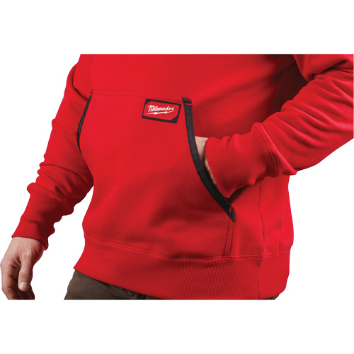 Chandail &agrave; capuchon lourd, Hommes, Petit, Rouge Pathway Supply LP