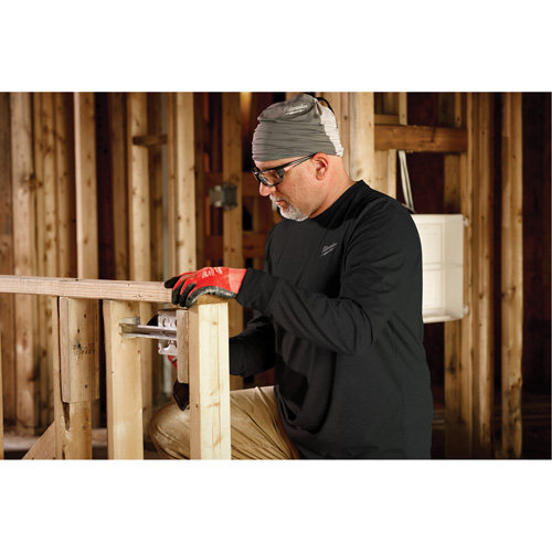 T-shirt de travail hybride, Hommes, Petit, Noir Pathway Supply LP