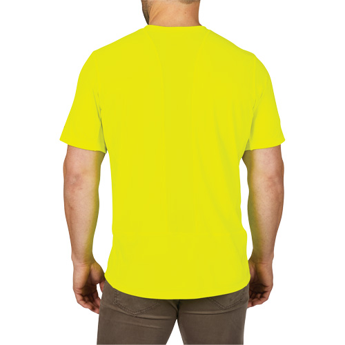 Workskin Lightweight High Visibility Shirt, Men's, Small, Yellow Pathway Supply LP