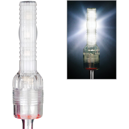 Tige de s&eacute;curit&eacute; de s&eacute;rie lourde avec lumi&egrave;re clignotante Safety Whip Pathway Supply LP