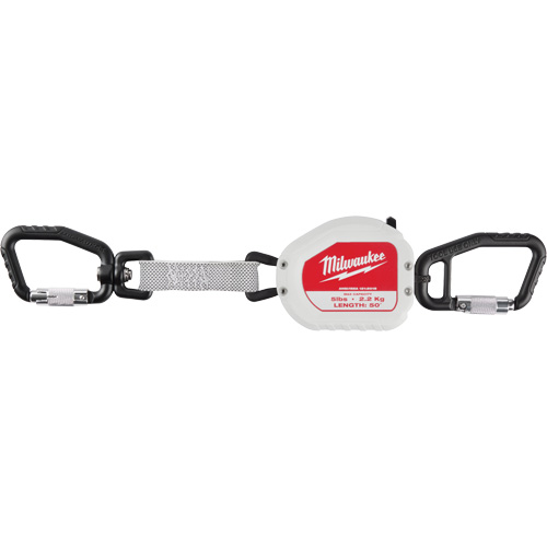 Quick-Connect Tool Lanyard, Retractable, Dual Carabiner Pathway Supply LP