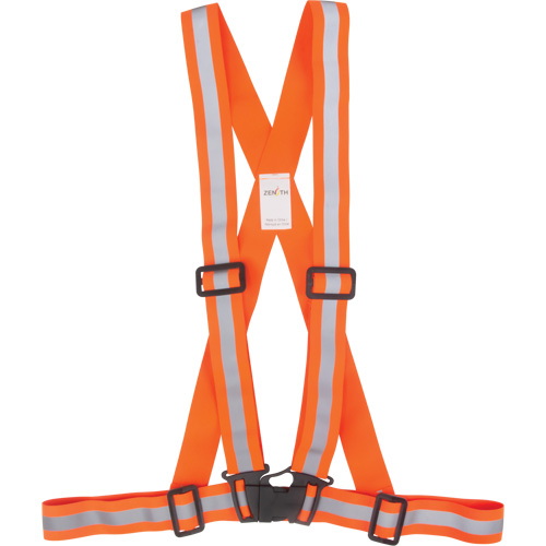 Traffic Harness, High Visibility Orange, Silver Reflective Colour, Large Pathway Supply LP