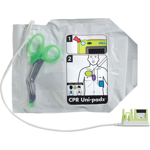 CPR Uni-Padz Adult & Pediatric Electrodes, Zoll AED 3 For, Class 4 Pathway Supply LP