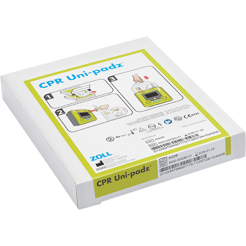 CPR Uni-Padz Adult & Pediatric Electrodes, Zoll AED 3 For, Class 4 Pathway Supply LP