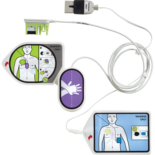 Trousse de formation et d&eacute;monstration RCR Uni-Padz, Zoll AED 3 Pour, Non m&eacute;dical Pathway Supply LP