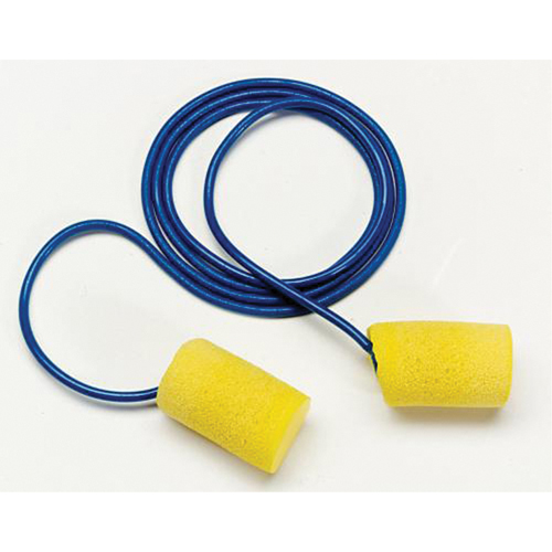 Bouchons d'oreilles classiques E-A-R, Vrac - Sac en poly, Petit, Avec cordon Pathway Supply LP