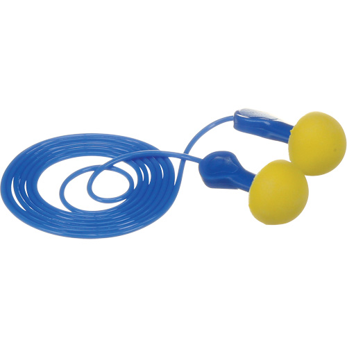 Bouchons d'oreilles rapides de style capsule E-A-R, Avec cordon, Vrac - Sachet coussin, 25 dB NRR, Taille unique Pathway Supply LP