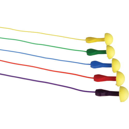 Bouchons d'oreilles rapides de style capsule E-A-R, Avec cordon, Vrac - Sachet coussin, 25 dB NRR, Taille unique Pathway Supply LP