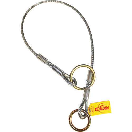 Cable Dual-Ring Adaptor, Tie-Off, Temporary Use Pathway Supply LP