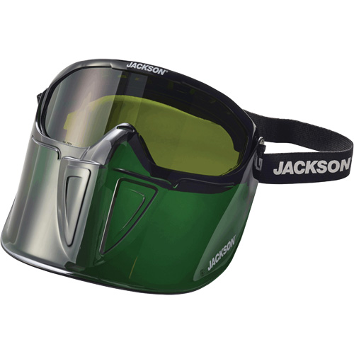 GPL500 Premium Goggle with Detachable Face Shield, 3.0 Lens, Anti-Fog, Indirect Vent Pathway Supply LP