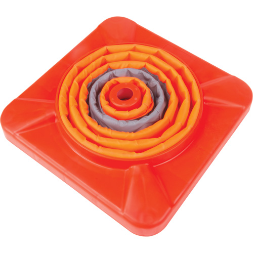 Collapsible Traffic Cone, 18" H, Orange Pathway Supply LP