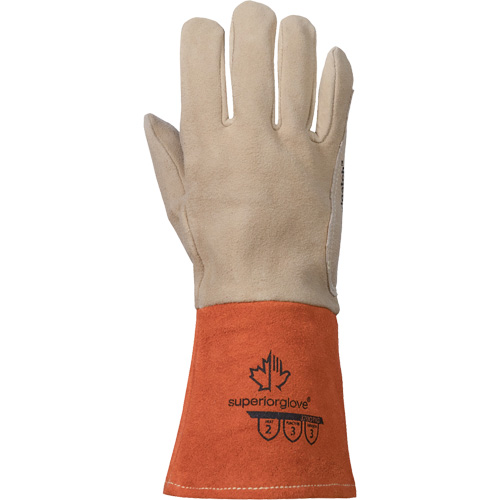Gants de soudage TIG, Cuir fleur de daim, Taille Moyen Pathway Supply LP