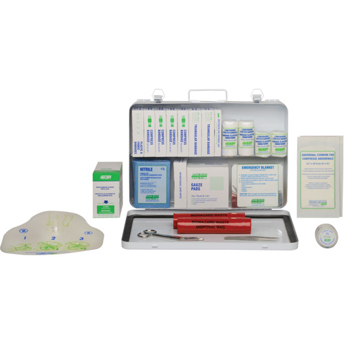 First Aid Kit, Meets CSA Z1220-17 Type 2 Low-Risk Environment, Medium (26-50 Workers) Pathway Supply LP