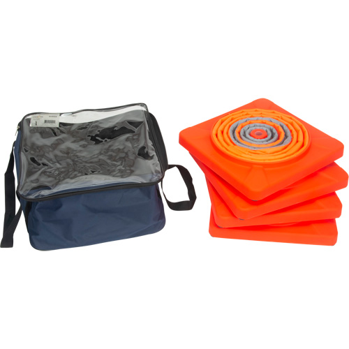 Collapsible Traffic Cone, 28" H, Orange Pathway Supply LP