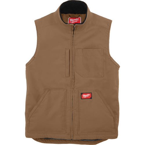 Veste doubl&eacute;e en sherpa ultra-r&eacute;sistante, Hommes, Petit, Brun Pathway Supply LP