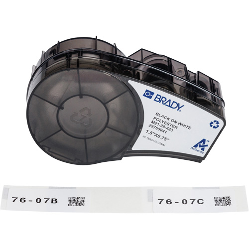 Harsh Environment Multi-Purpose Labels with Ribbon, Black Pathway Supply LP