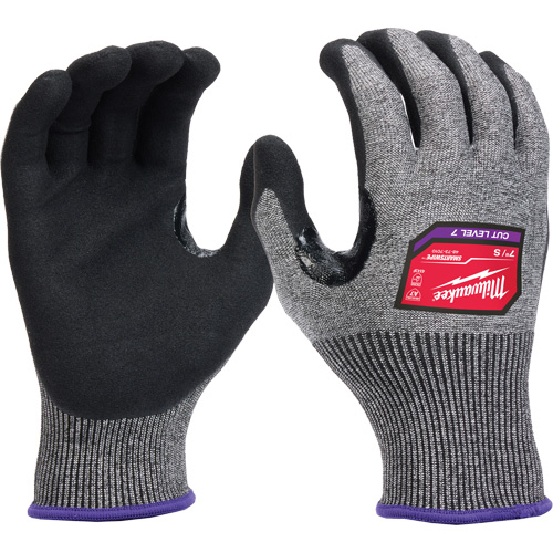 Gants enduits par trempage &agrave; dext&eacute;rit&eacute; &eacute;lev&eacute;e, Taille Petit, Calibre 18, Rev&ecirc;tement Nitrile, Enveloppe en Nylon/Poly&eacute;thyl&egrave;ne/Tungst&egrave;ne, ASTM ANSI niveau A7/EN 388 niveau 4 Pathway Supply LP